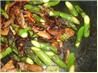 Buttery Pan Roasted Mushrooms and Asparagus