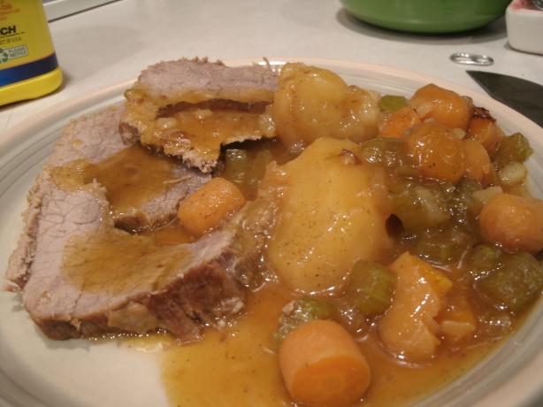 Italian Potted Beef-Pressure Cooker. Photo by Catnip46