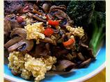 Couscous With Saut&eacute;ed Mushrooms