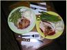 Roasted Wild Turkey W/ Raspberry Sauce. Recipe by tzisa