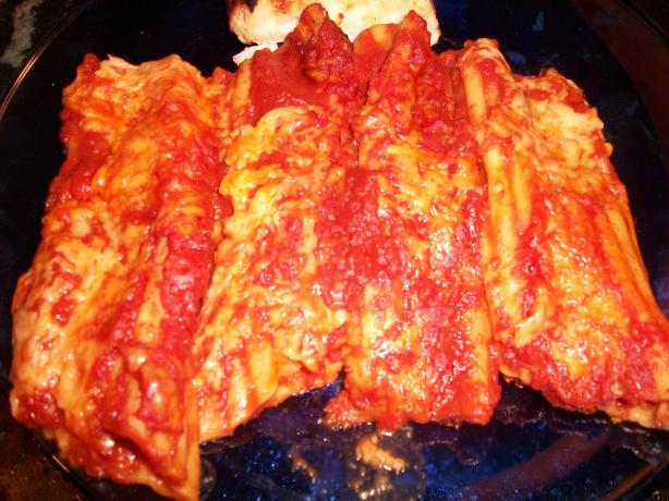 Cheesy Chicken Manicotti (Oamc). Photo by ElizabethKnicely