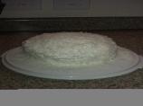 Double Coconut Cake With Fluffy Coconut Frosting