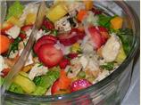 Fruity Grilled Chicken Salad Supper