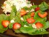 Spinach Salad With Strawberries and Feta Cheese