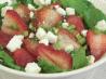 Spinach Salad With Strawberries and Feta Cheese