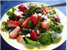 Spinach Salad With Strawberries and Feta Cheese
