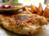 Cajun Chicken Fingers and Sweet-Potato Fries. Recipe by hannahactually