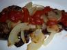Peppered Beef With Caramelised Onions