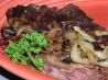 Peppered Beef With Caramelised Onions