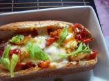Huey's Italian Sausage Dog. Photo by Marlitt
