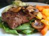 Warm Steak-And-Mushroom Salad