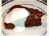 Chocolate Walnut Cranberry Cake (Light). Recipe by Redsie