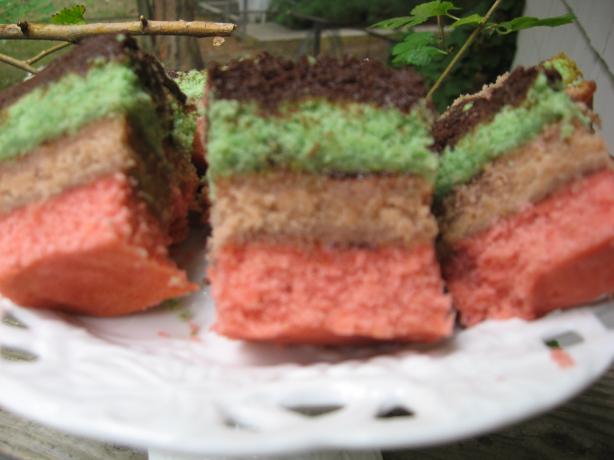 Rainbow Cookies. Photo by scancan