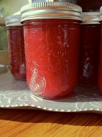 Strawberry Rhubarb Jam. Photo by N@