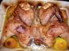 Oven Roasted Chicken With Lemon, Garlic and Rosemary
