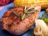 Oven Roasted Chicken With Lemon, Garlic and Rosemary