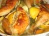 Oven Roasted Chicken With Lemon, Garlic and Rosemary