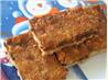 Gooey Chocolate Walnut Bars With Shortbread Crust. Recipe by Kittencalskitchen