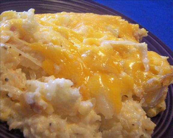 Mashed Cauliflower With Sauerkraut Casserole. Photo by *Parsley*
