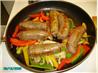 Venison or Moose Sausage Links With Peppers Sandwiches