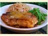 Brie Topped Dijon Chicken Breasts