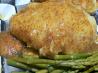 Brie Topped Dijon Chicken Breasts