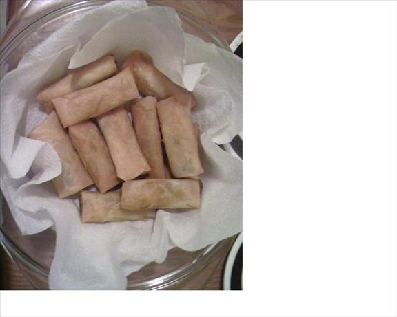 Beef Egg Rolls. Photo by browniepie