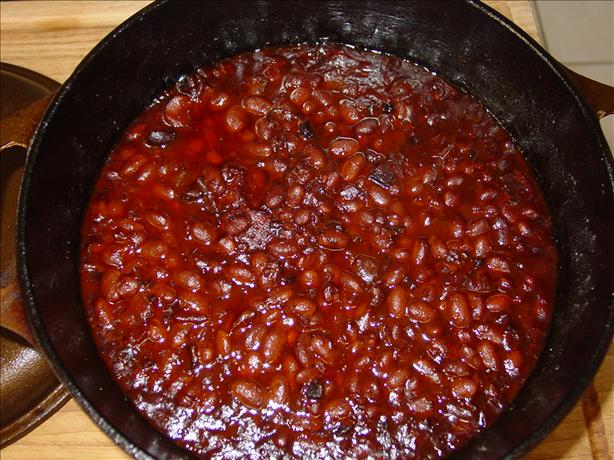 Boston Baked Beans in Bean Pot  -  Durgin-Park. Photo by Chef Stevo
