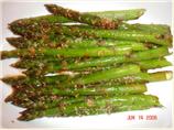 Easy and Quick Sesame Asparagus