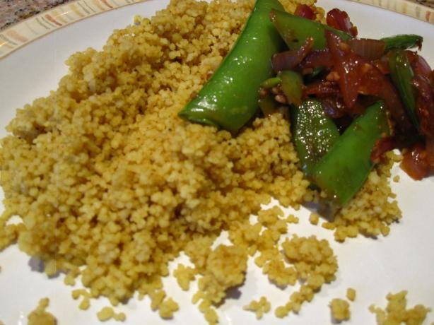 Curried Couscous. Photo by CaliforniaJan