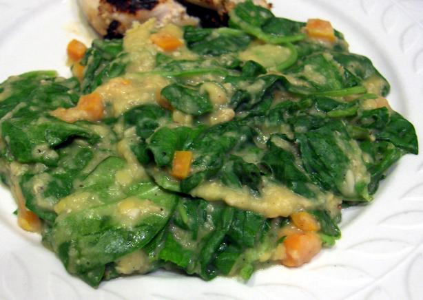 Spinach with Lentils. Photo by Derf