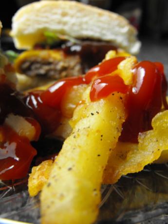 Oven Baked French Fries. Photo by LenScapon