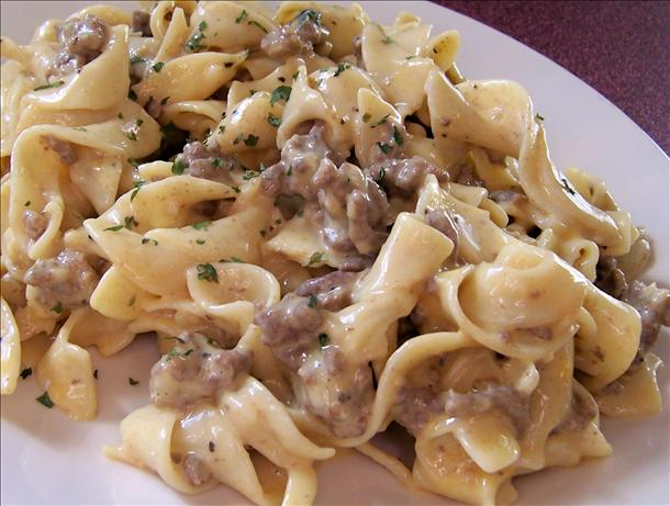 Cheesy Beef and Egg Noodles. Photo by *Parsley*