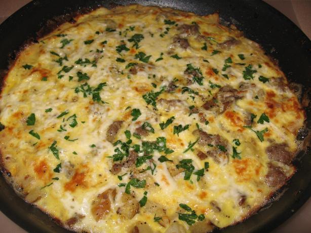 Spanish Omelette. Photo by mary winecoff