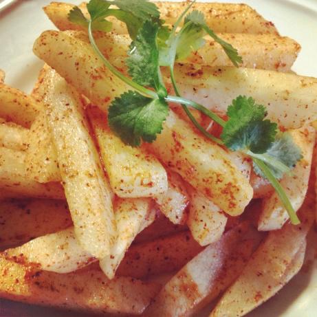 Jicama Chili Sticks. Photo by Flipsta00