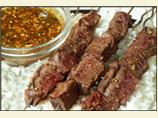 Asian Beef Skewers - 3 Points