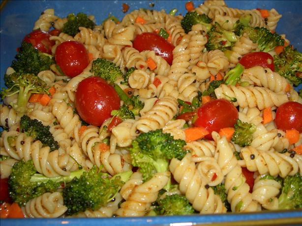 Naughty Curry  Pasta Salad. Photo by Courtney-Clove