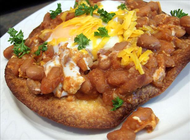 Huevos Rancheros Tostados. Photo by Derf