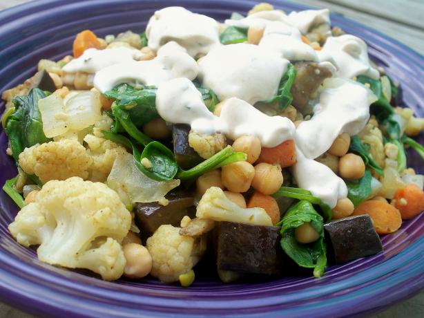 Warm Moroccan Style Salad. Photo by *Parsley*