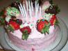 Strawberry Cake With Strawberry Cream Cheese Frosting