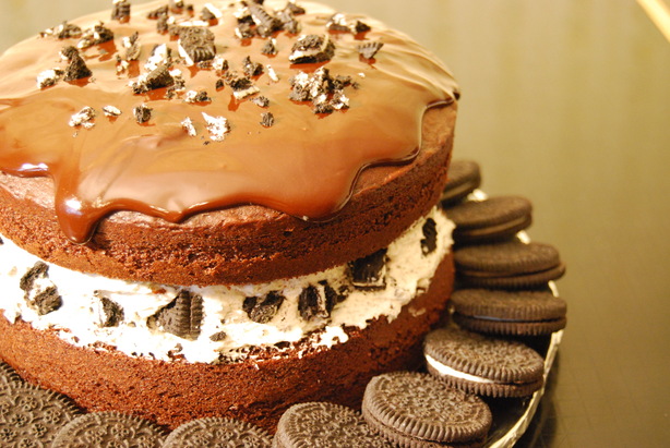 Chocolate Covered Oreo Cookie Cake. Photo by BigFatMomma
