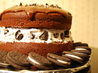 Chocolate Covered Oreo Cookie Cake