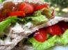 Middle Eastern Tuna Salad Pitas. Recipe by Brenda.