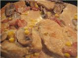 German Chicken Creamy Corn