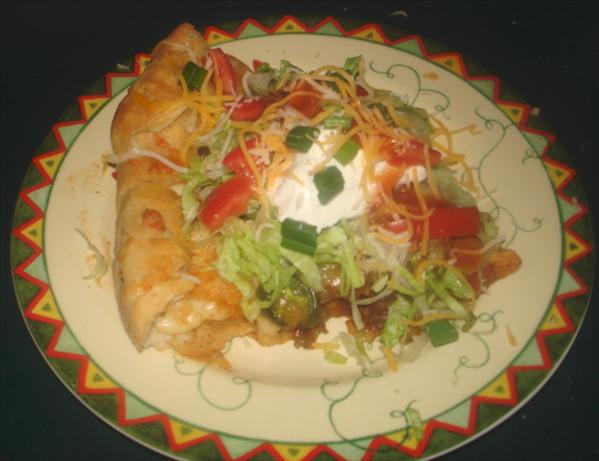 Easy No Rise Pizza Crust. Photo by Linajjac
