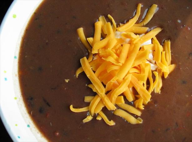 Amazing Black Bean Soup in 5 Ingredients!. Photo by flower7