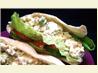 Salmon-Egg Salad Stuffed Pitas