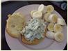 Salmon-Egg Salad Stuffed Pitas