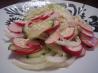 Japanese Style Cucumber and Radish Salad. Recipe by katie in the UP