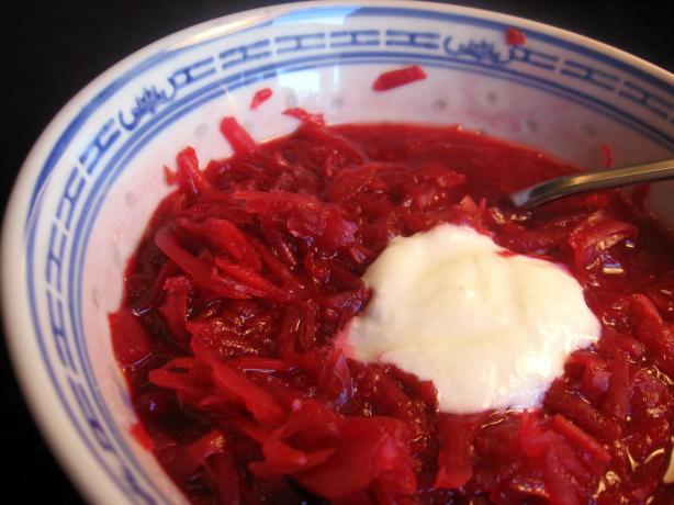 Russian Borscht. Photo by Dreamer in Ontario